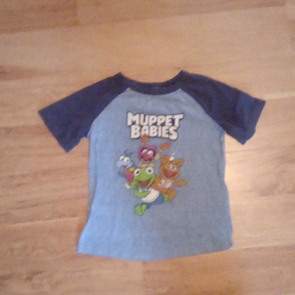 Disney Other - Disney Muppet Babies Blue and Gray Tee
